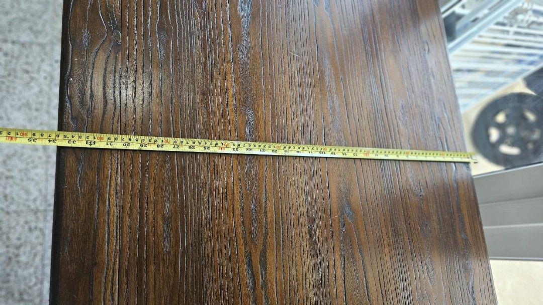 Solid wooden table (Category: Tables & Sets) located in Singapore. Submitted by ahquan86 (Listing ID 1312417002, Image 3). Description: self collect at Lorong Chuan.