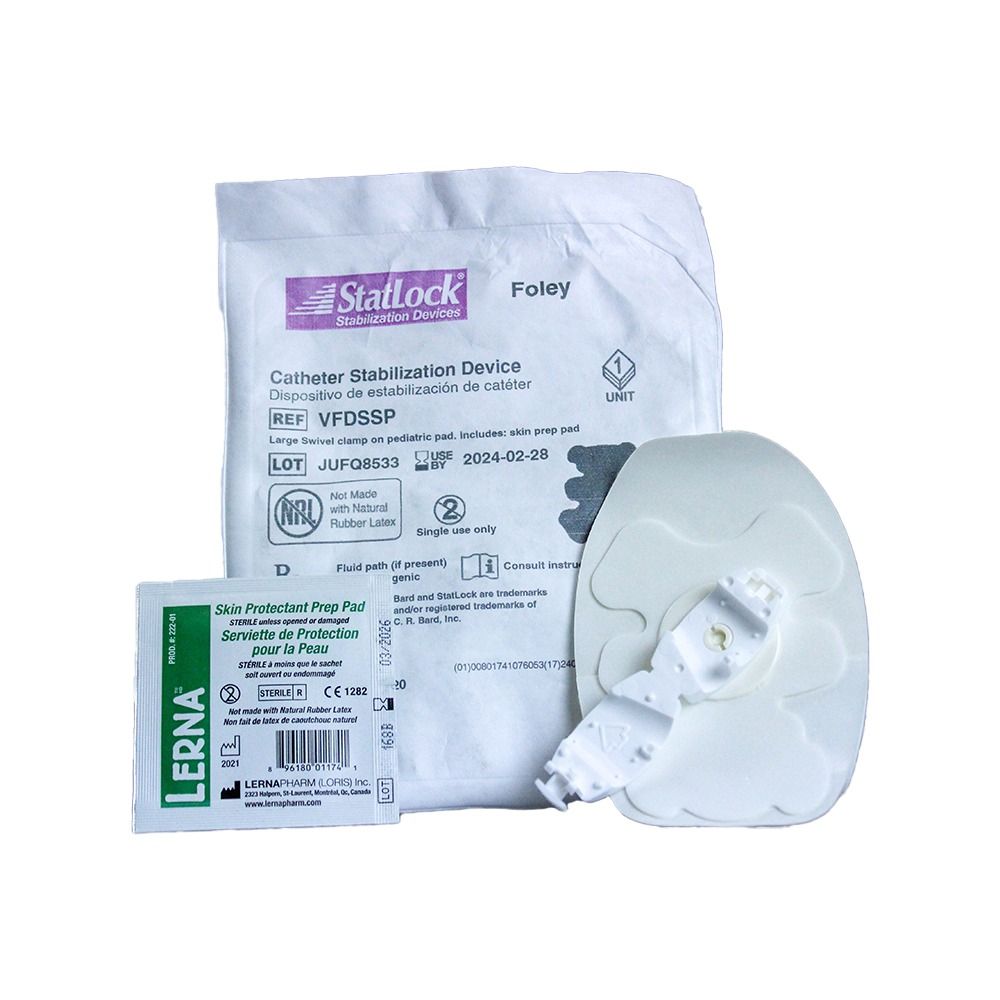 StatLock™ Foley Catheter Stabilization Device | Expiry May 2026, Health ...