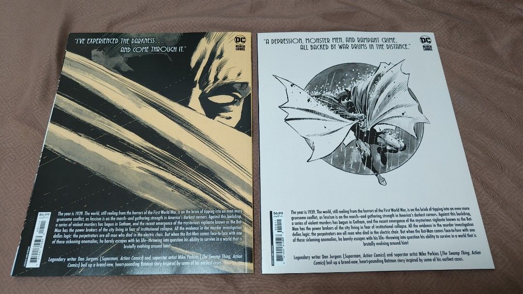 The Bat-Man First Knight set of 2 issues #1 & #2 (Category: Comics & Manga) located in San Mateo. Submitted by sincnarf (Listing ID 1312340189, Image 2). Description: The Bat-Man First Knight set of 2 issues #1 & #2 by Dan Jurgens, Mike Perkins & Mike Spicer - payment via GCash or Metrobank - buyer will book for pick up.