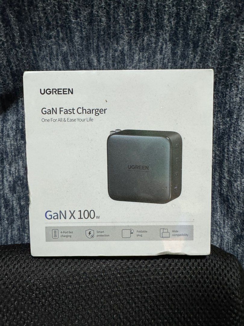 UGREEN 100W GaN X (4 Ports) (Category: Chargers & Cables) located in Mandaluyong City. Submitted by richardr2000 (Listing ID 1312307846, Image 1). Description: .