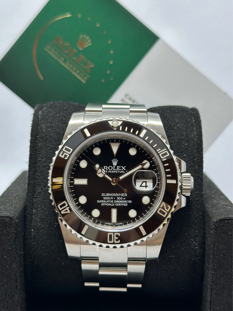 ⭐️Under Warranty⭐️ Rolex Submariner 116610LN Black Sub Date