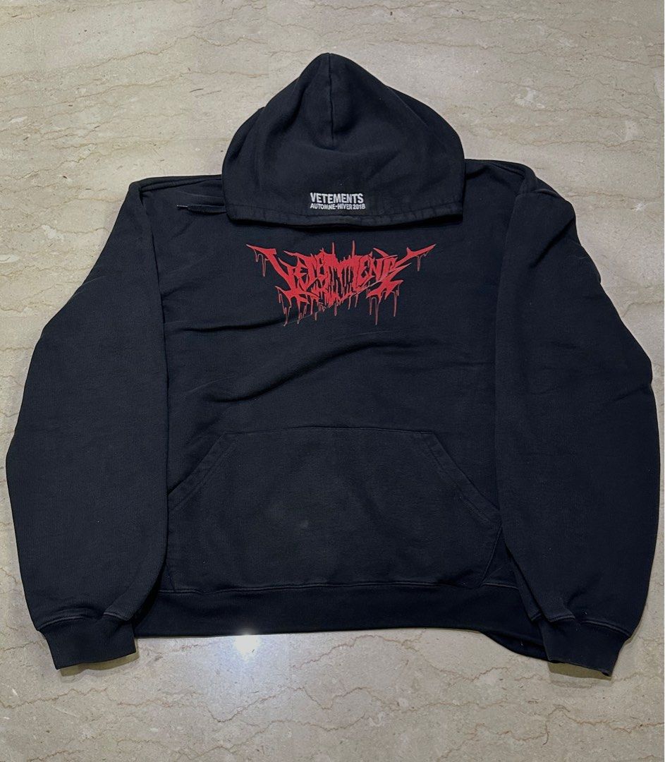 Vetements Metal Hoodie
