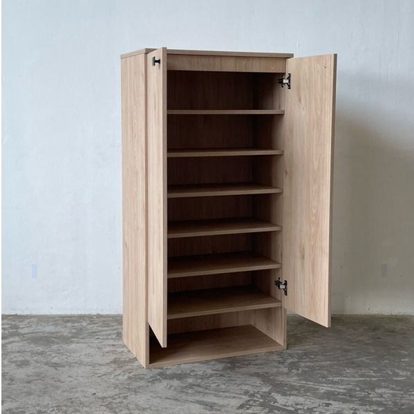VHIVE Kyoto 60cm 2 Door 7 Tiers Shoe Cabinet Customisable
