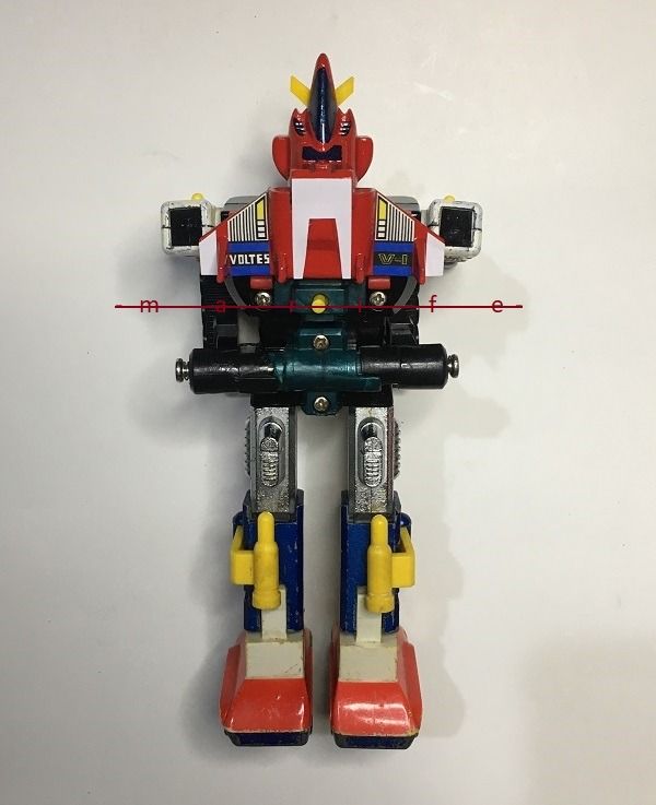 Robot Métal Popy Chogokin GA 80 – Japon 1979, Incomplet