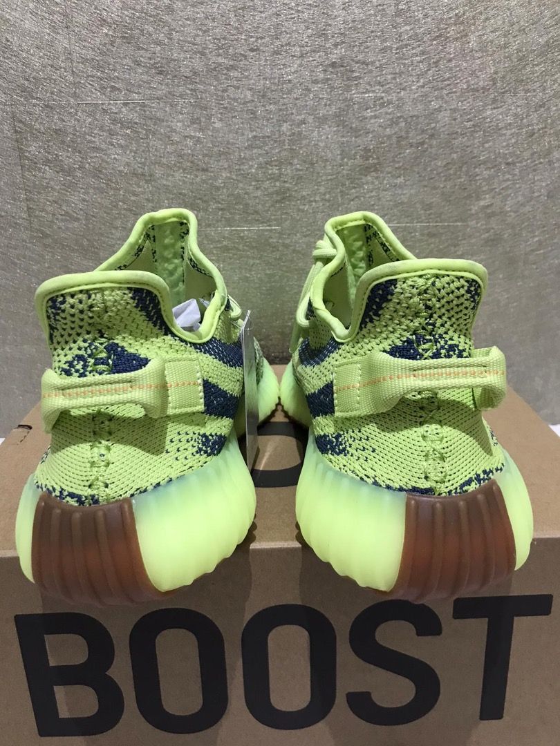 Fake semi frozen yellow yeezys sales