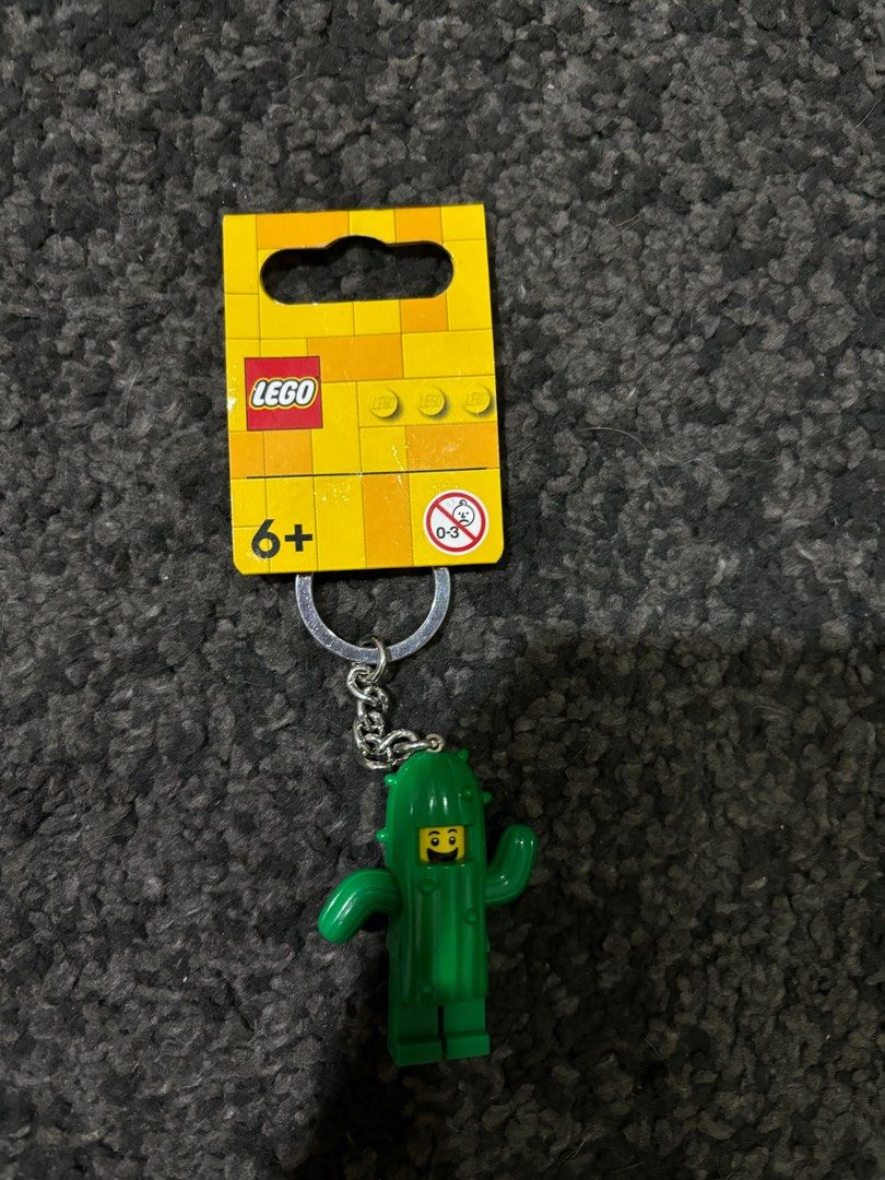 WTS cactus lego keychain Hobbies Toys Collectibles Memorabilia Fan Merchandise on Carousell