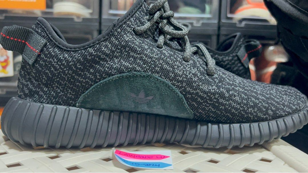 Yeezy pirate black green suede 2025