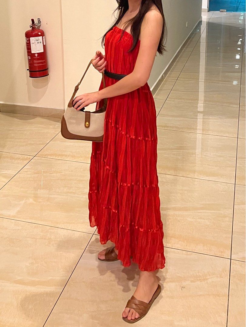 Maxi skirt tube dress clearance