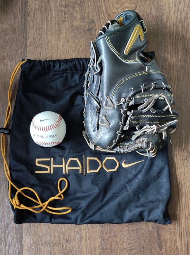 日本製限量NIKE 黑色謝道SHADO ELITE J 高階棒球手套附NIKE原廠刺繡
