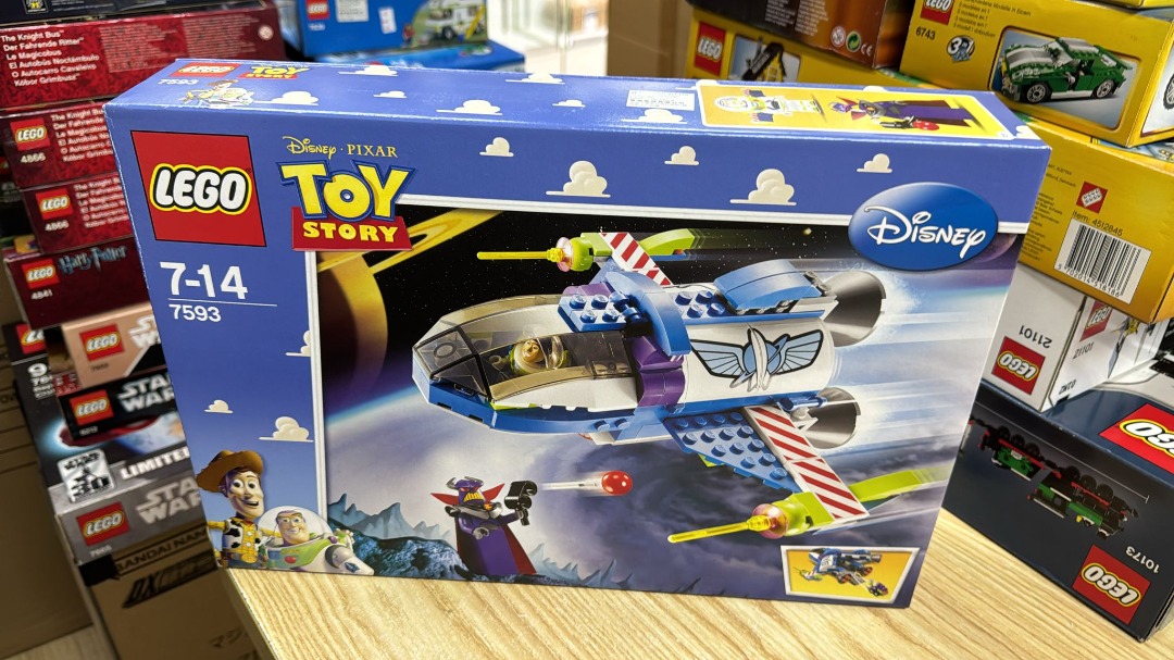 全新 Lego 7593 Buzz's Star Command Spaceship Toy Story 反斗奇兵 巴斯光年, 興趣及遊戲 ...