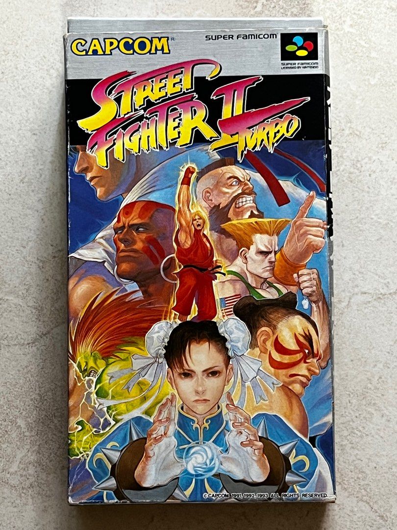 Street Fighter II Turbo【中古・PAL版・SFC欧州版】 Street Fighter II Turbo【中古・PAL版・SFC欧州版】