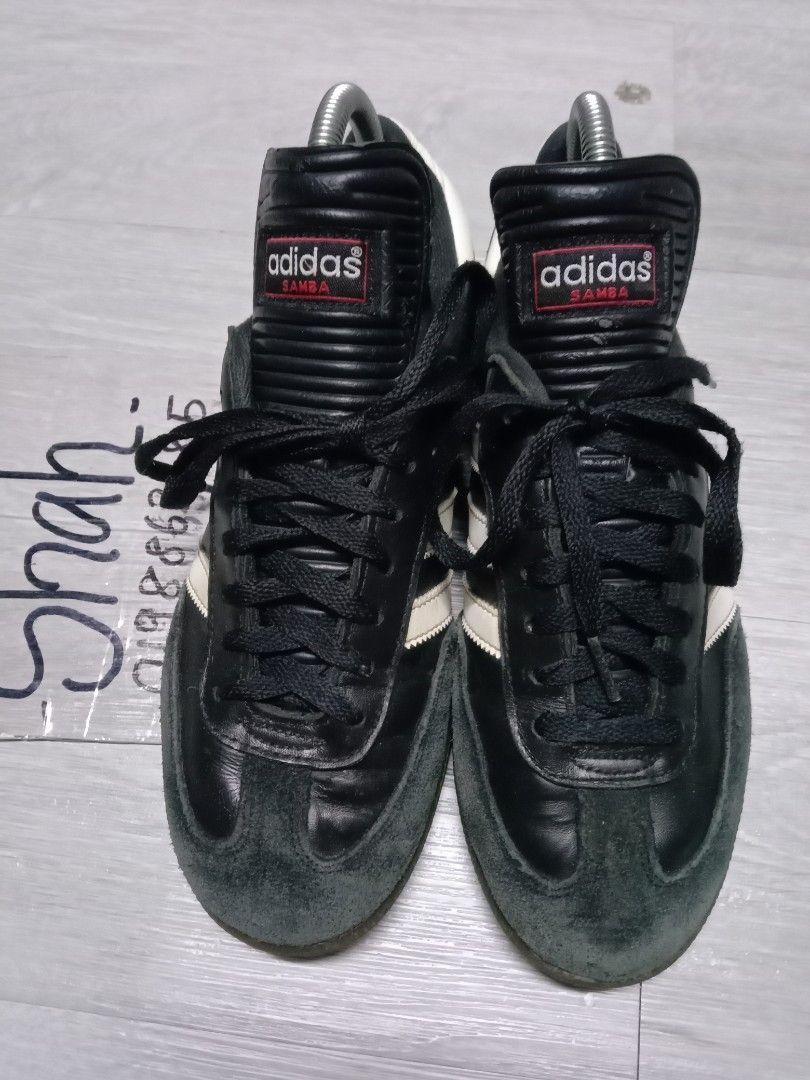 adidas gazelle silver green womens Used Adidas Samba OG Shoes Youth Size 4.5 main image 1