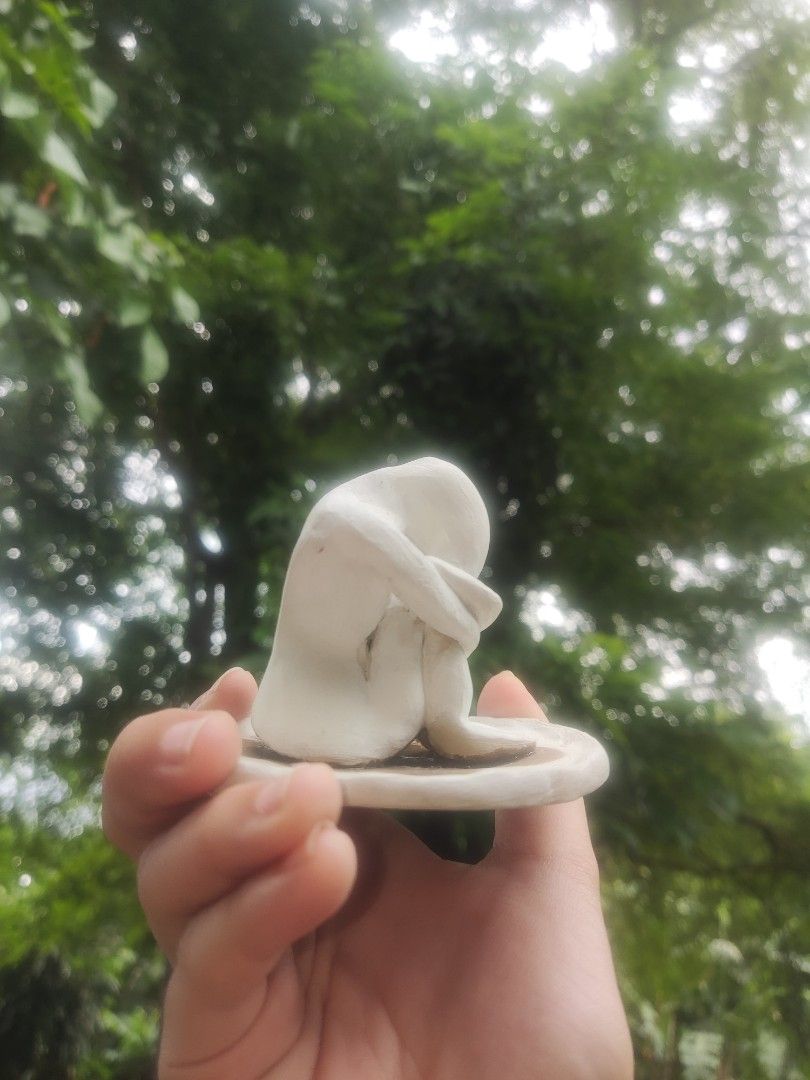 Air Dry Clay Art Sculpture (Category: Figurines & Statues) located in San Fernando. Submitted by ithriftnow (Listing ID 1312553526, Image 2). Description: FS!! ART SCULPTURE 150/each ❌SOLD HUMAN FIGURE NO COD (not avail in my area) PAYMENT 1ST POLICY! GCASH/Maya/GoTyme Bank.