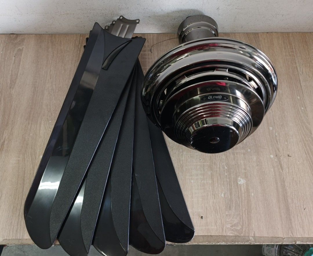 Alpha Colorful Ceiling Fan Alpha Ceiling Fan, Furniture & Home Living, Lighting & Fans, Fans on ...