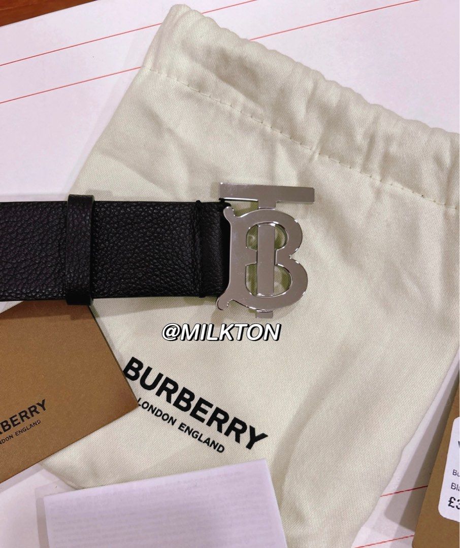 Burberry belt size 90 clearance
