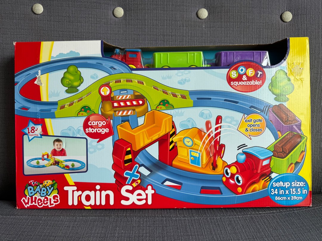 Baby Wheels train set