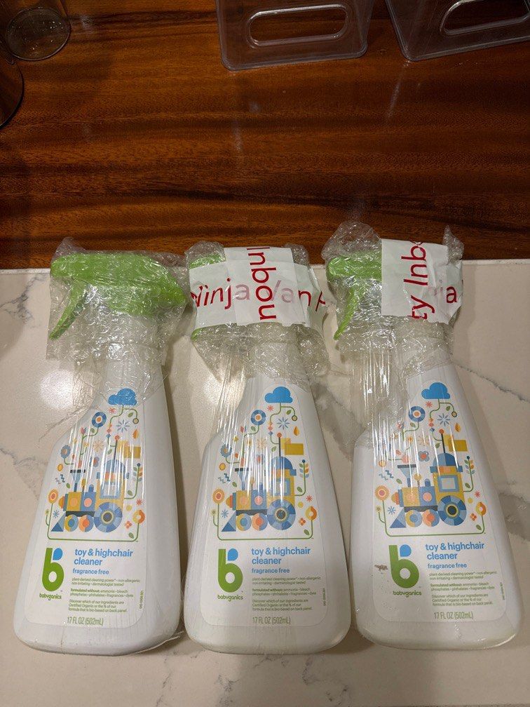 Babyganics highchair cleaner 2025