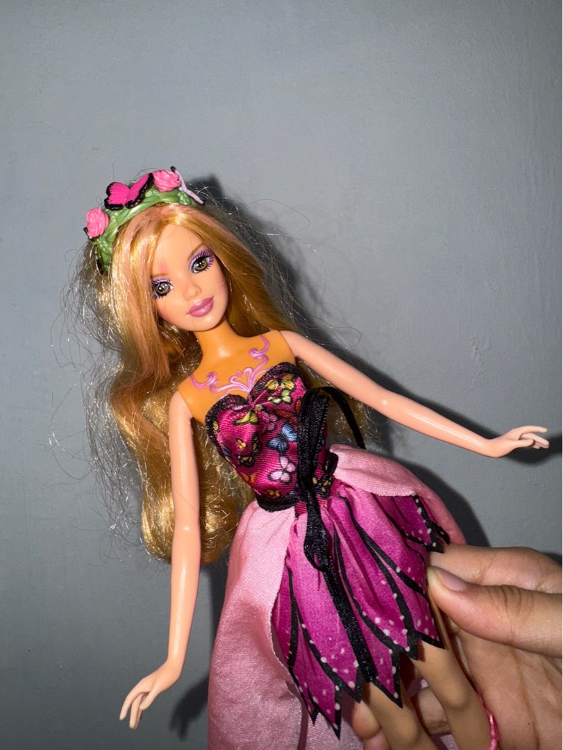 Barbie mariposa doll 2008 clearance