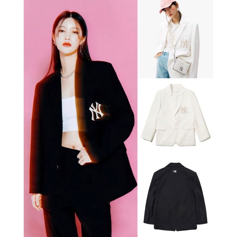 Blazer MLB Fesyen Wanita Pakaian Wanita Baju Luaran di Carousell