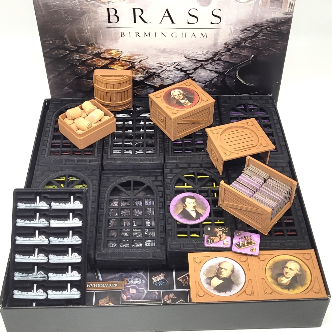 (Board Games) Brass Birmingham Deluxe Edition, Hobbies & Toys, Toys
