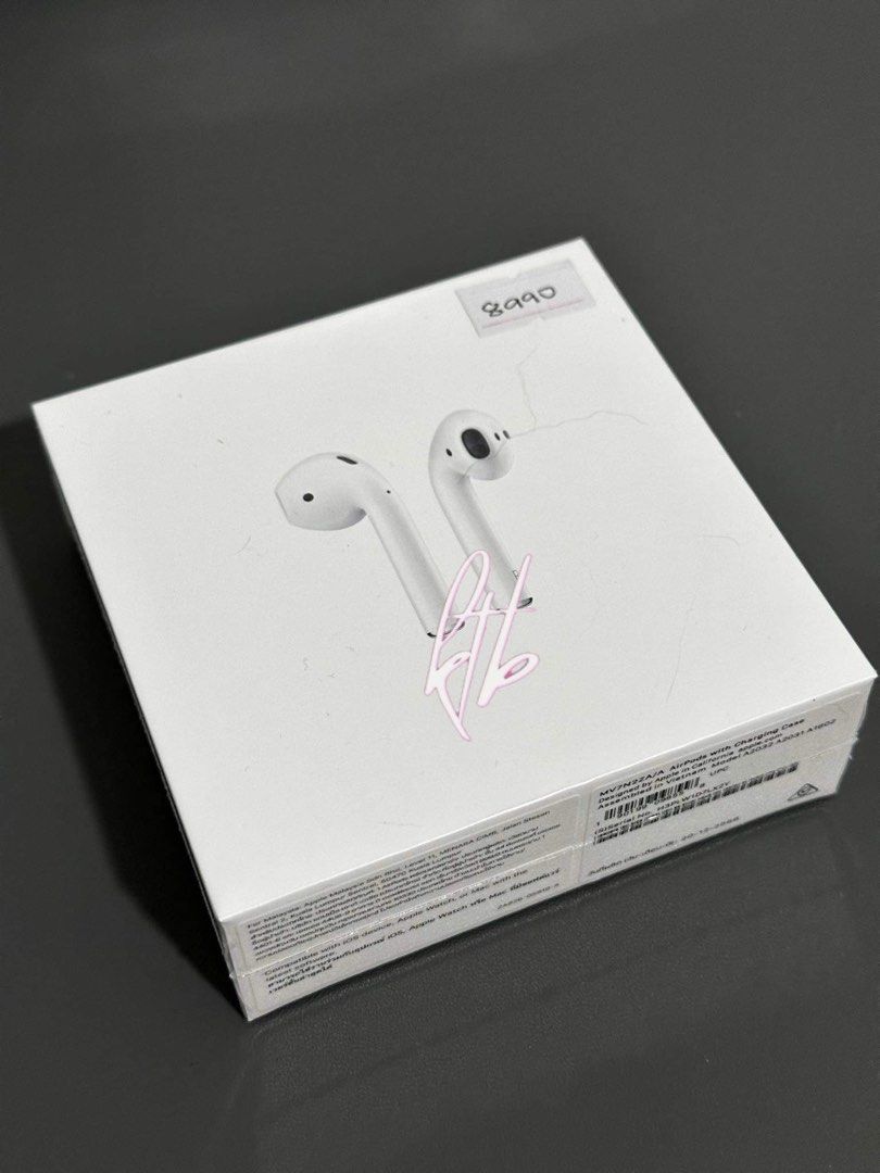 Brandnew Sealed AirPods Gen 2 (Category: Earphones) located in Cavite. Submitted by katbritani92264 (Listing ID 1312495321, Image 1). Description: For sale only: Brandnew Sealed AirPods Gen 2 With receipt from Silicon Valley 7500.