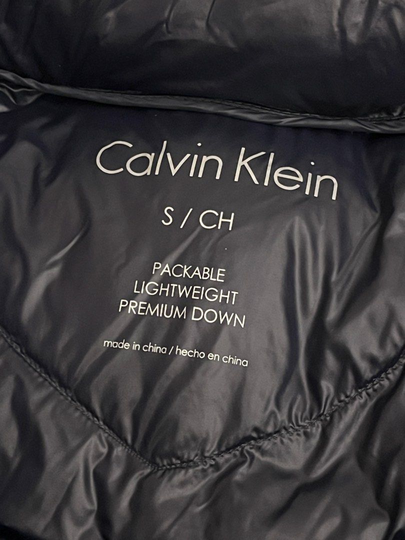 Calvin klein packable premium down new arrivals