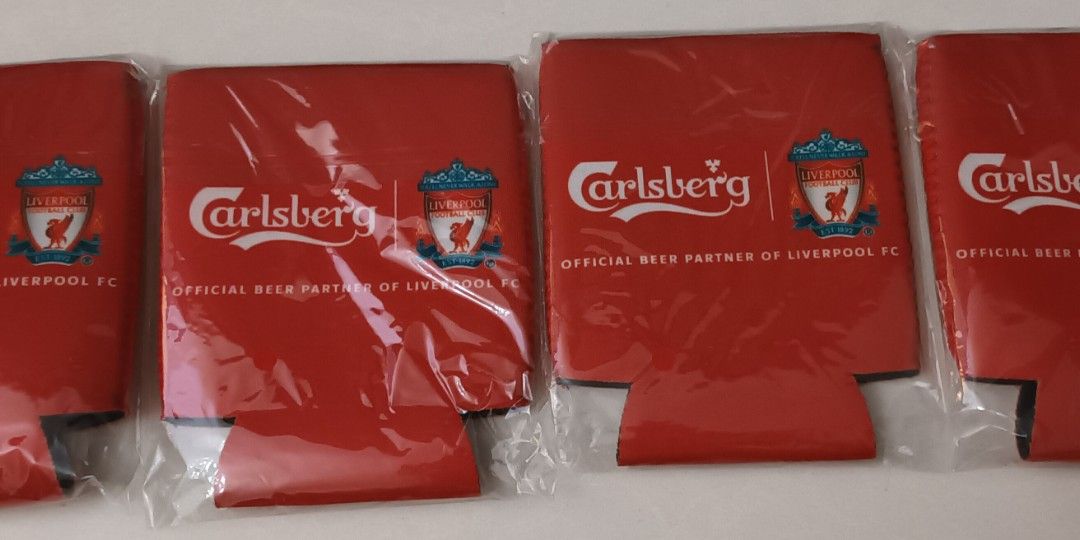 Carlsberg Official Beer Partner of Liverpool FC Red Drinks Can