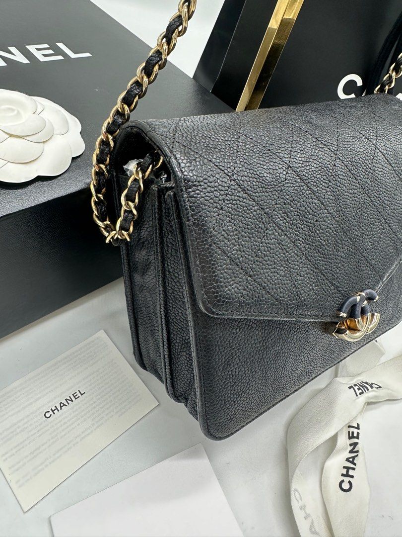 Chanel Cuba wallet on chain (Category: Luxury Bags & Wallets) located in Manila. Submitted by davidspreowned (Listing ID 1312620619, Image 3). Description: Chanel Cuba wallet on chain black caviar leather in gold hardware Inclusions holo intact box paperbag ribbon camelia flower .