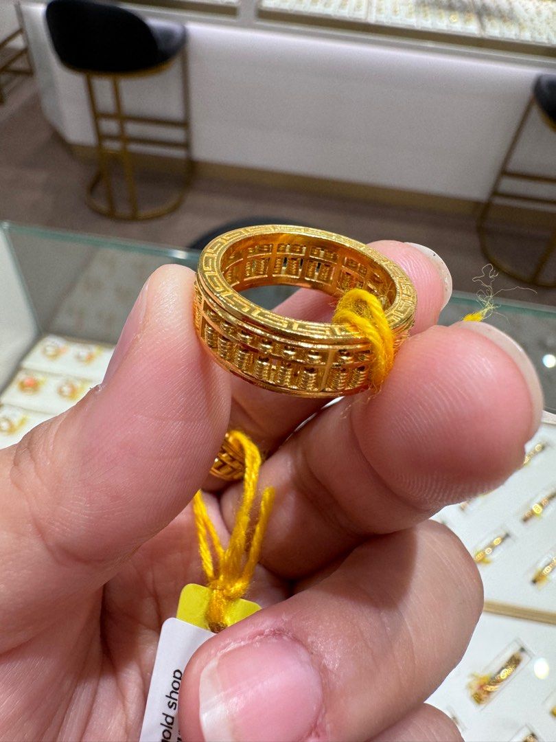 Abacus 916 gold ring price hot sale