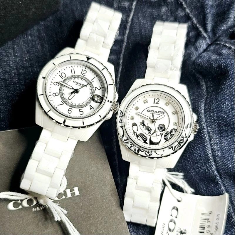 Coach ceramic watch hot sale