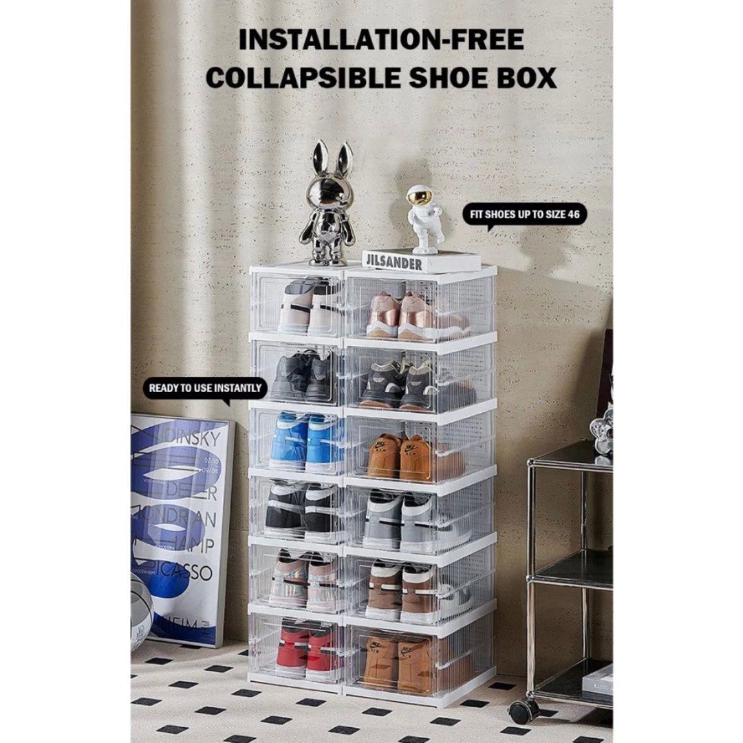 Space saver shoe organiser top