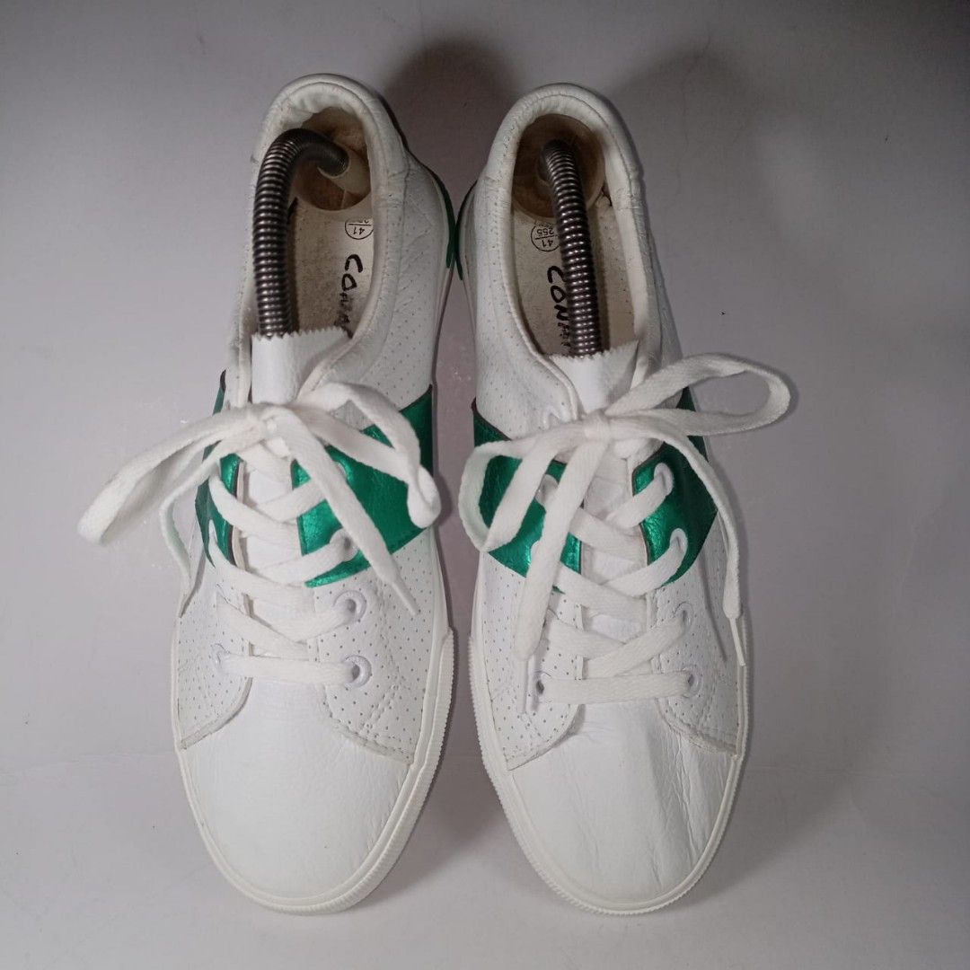 Athletic Shoes Dunlop Leather Low Trainers Ladies Dunlop Canvas