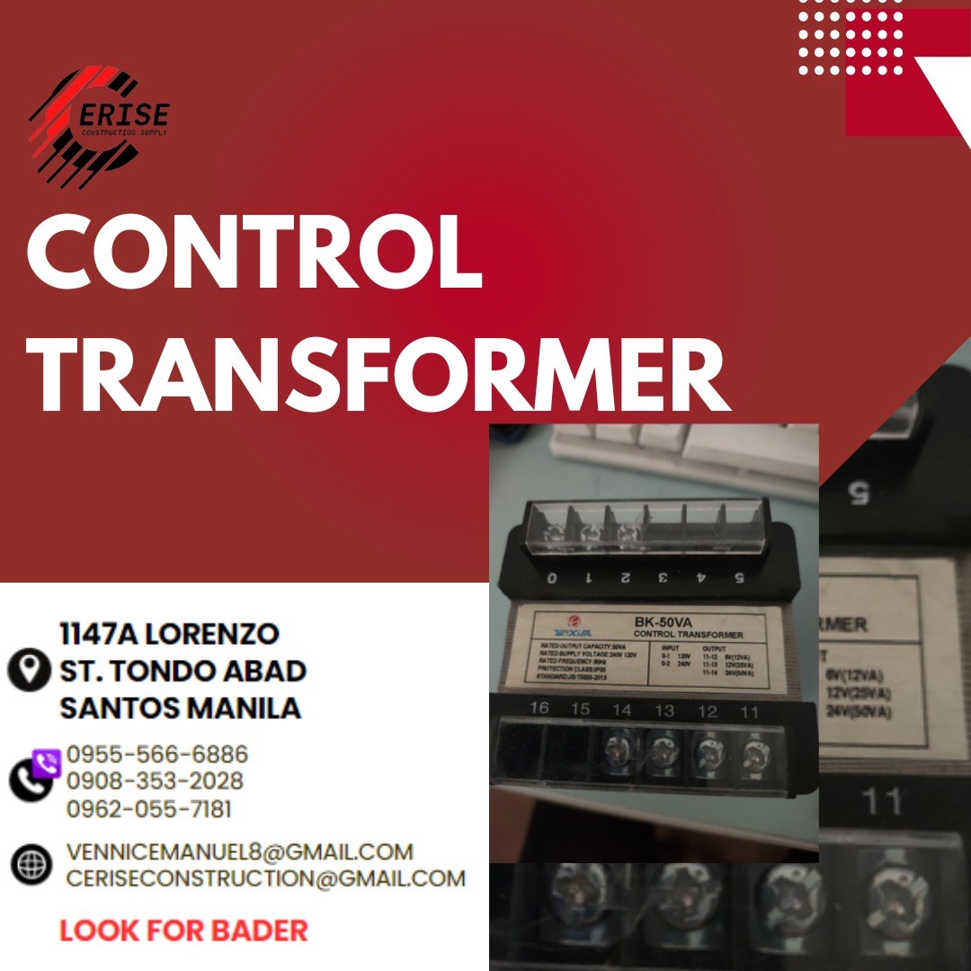 CONTROL TRANSFORMER, Commercial & Industrial, Construction & Building ...