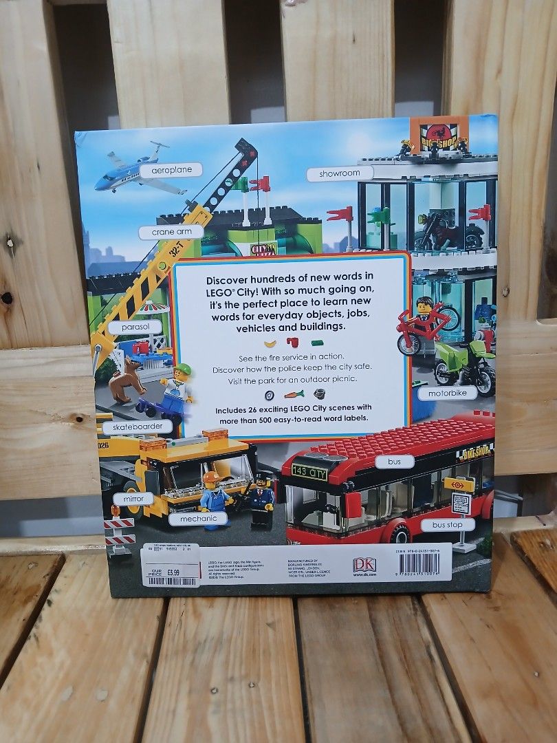 DK LEGO CITY Busy Word Book Hobbies Toys Books Magazines Children s Books on Carousell