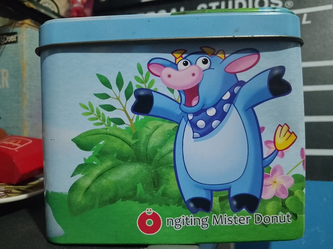 Dora the explorer Mister donut 2012 Tin can (Category: Vintage Collectibles) located in Davao. Submitted by jeffsantos (Listing ID 1312636658, Image 2). Description: .