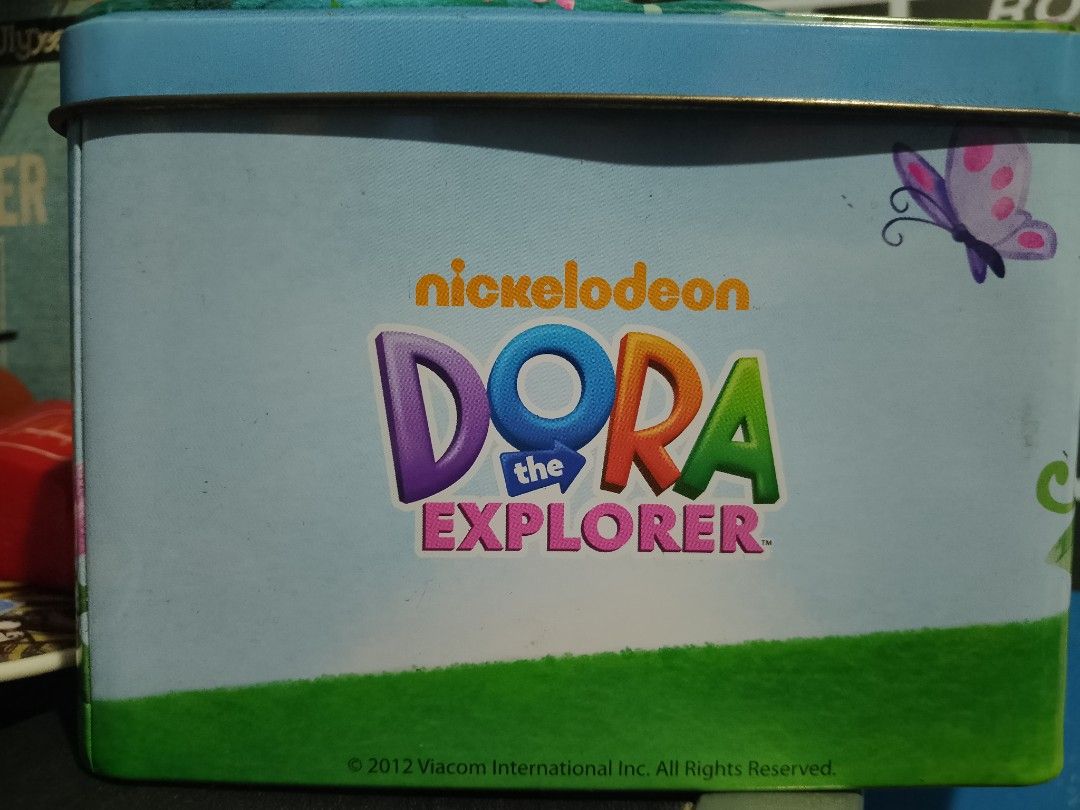 Dora the explorer Mister donut 2012 Tin can (Category: Vintage Collectibles) located in Davao. Submitted by jeffsantos (Listing ID 1312636658, Image 3). Description: .