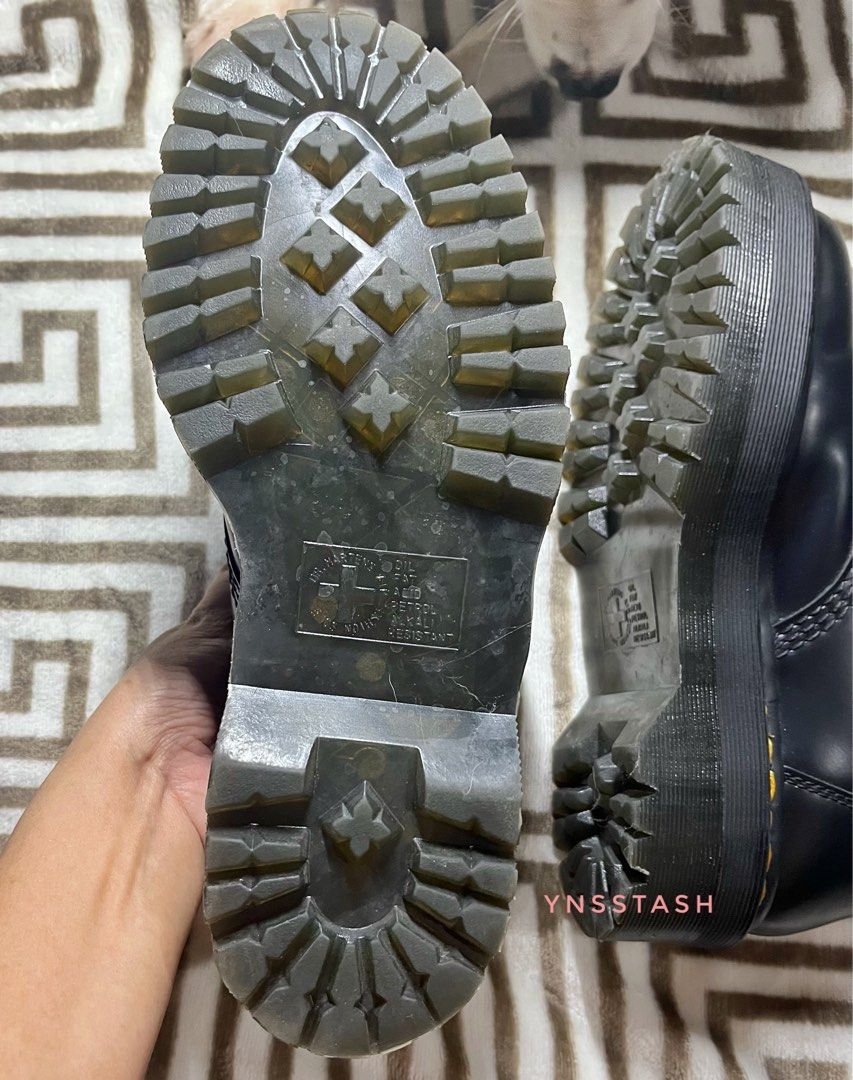 Dr Martens 8053 Quad | UK 6 (Category: Loafers) located in San Pedro. Submitted by ynsstash (Listing ID 1312623676, Image 3). Description: Dr Martens 8053 Quad Platform with padded collar >Original/Authentic >Preloved and rarely used item >Fix Price: PHP 7000 >Size: UK 6/EU 39/USW 8/USM 7 >RFS: Too big >With original box >Dog is NOT included. NOTES: -For decided buyers. -Product is in superb condition. -Additional picture requests will not be acc