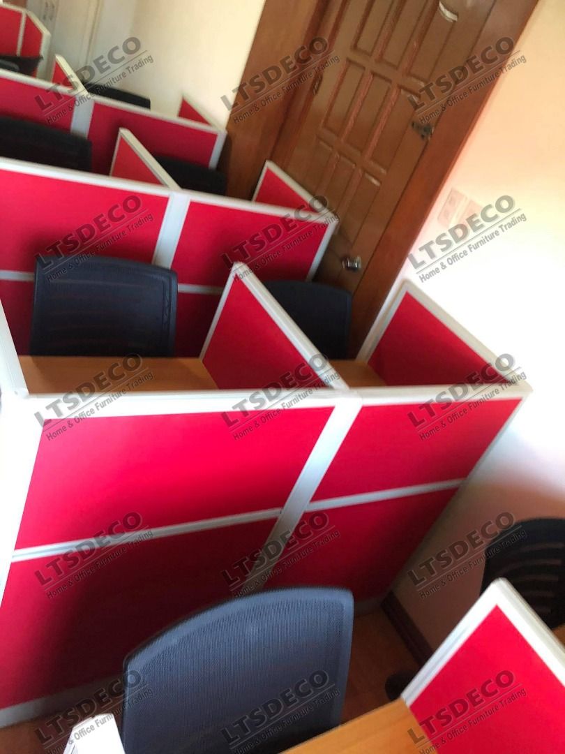 FULL FABRIC WORKSTATION TABLE OFFICE FURNITURE OFFICE PARTITION