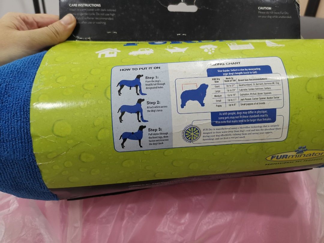 Furminator towel discount