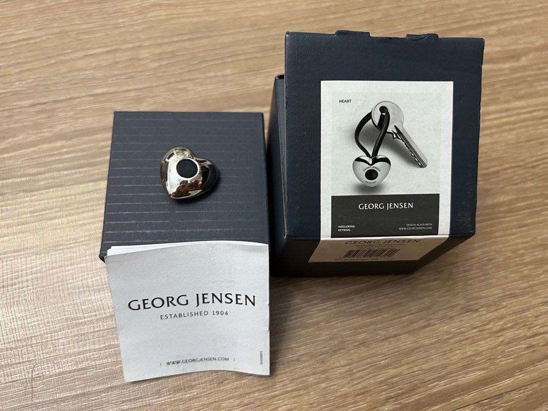 Georg Jensen Ellipse Keyring Klaus Rath
