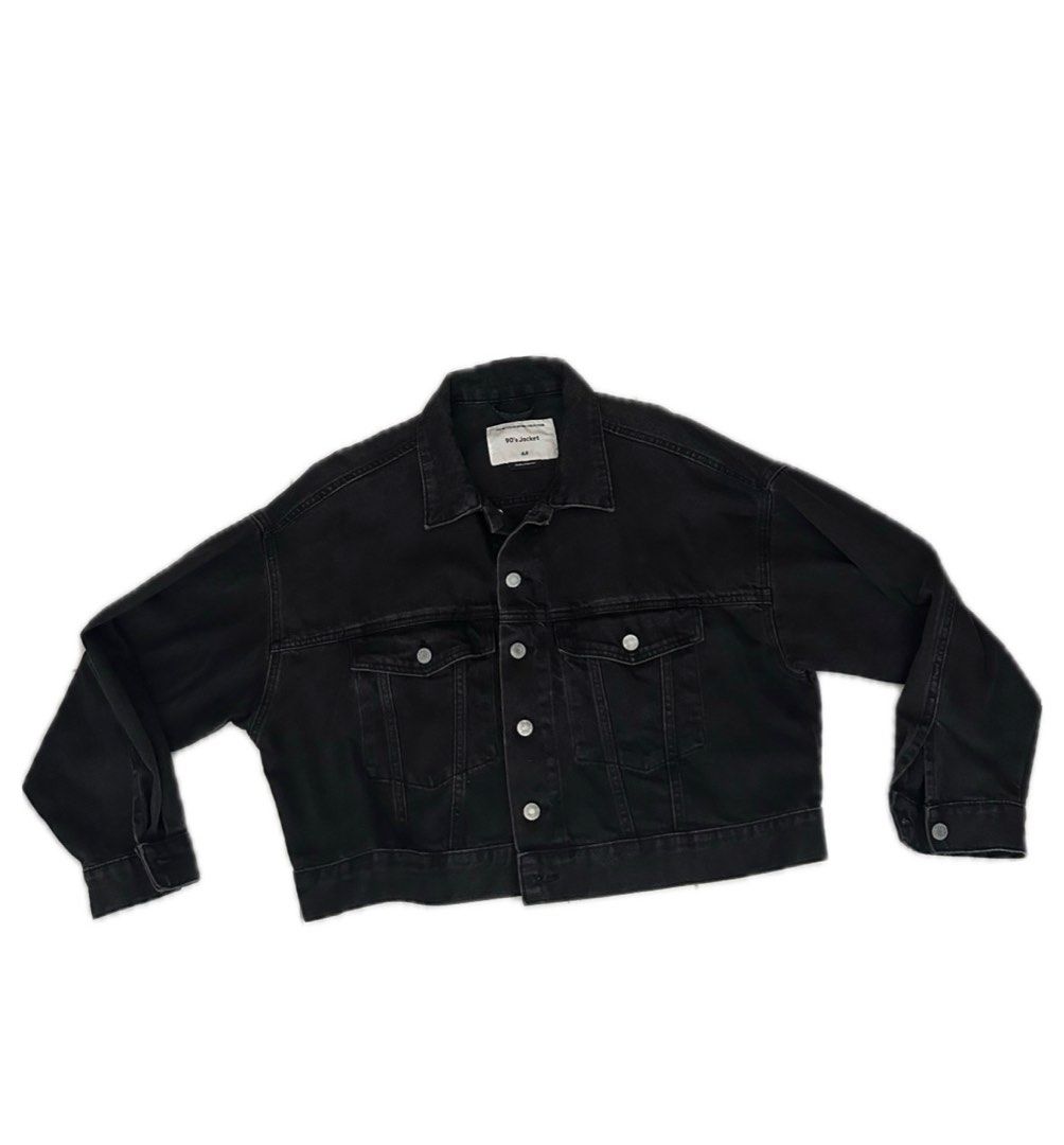 H&M Denim Jacket, Fesyen Wanita, Pakaian Wanita, Baju Luaran di