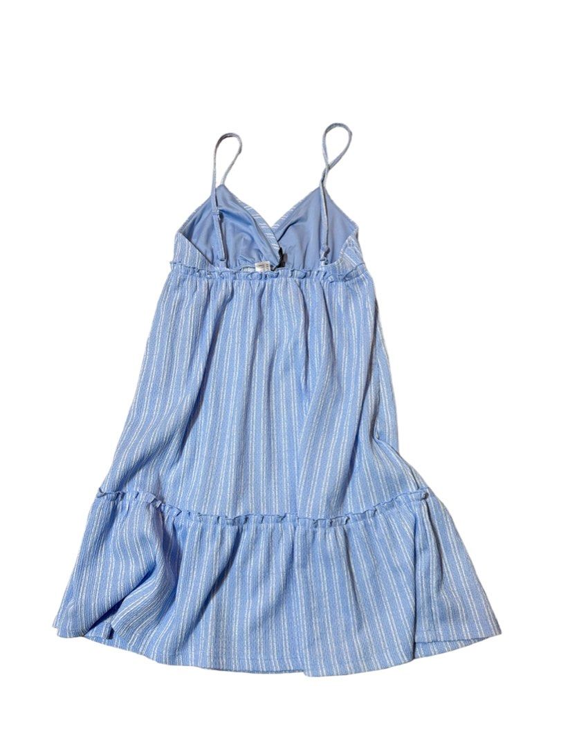 H&M Frill Trimmed Crepe Dress, Women's Fashion, Dresses & Sets, Dresses on  Carousell