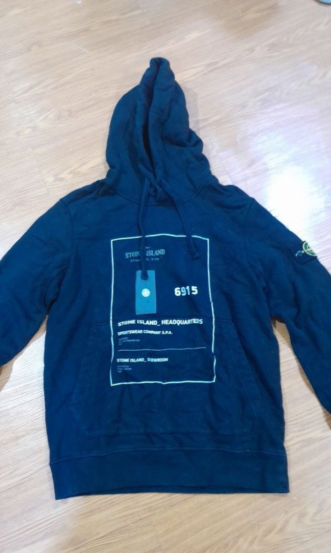 Stone island headquarters hoodie cheap