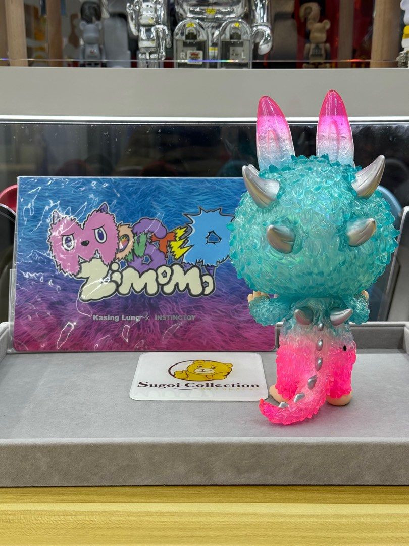 Sugoi Sourcing Service] Instinctoy x Kasing Lung Monster Zimomo (Set of 3)  (1) 1st gen “Fantasia” Glow-In-Dark (2) 2nd gen “Astro” (Limited to 300pcs)  （3） 3rd gen “Prisma” Glow-In-Dark (Limited to 150pcs