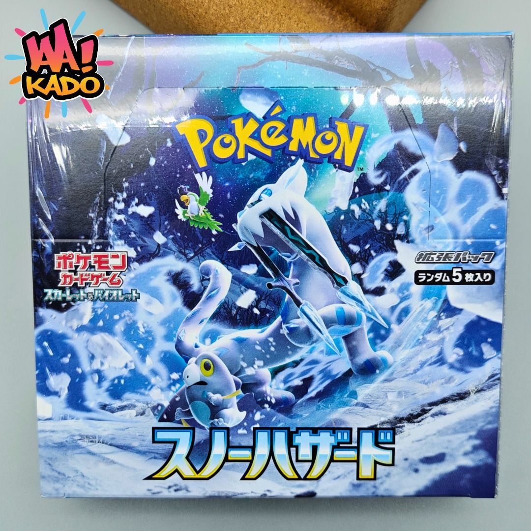 INSTOCK] Japanese Pokemon TCG sv2P Snow Hazard Booster box, Hobbies & Toys,  Toys & Games on Carousell