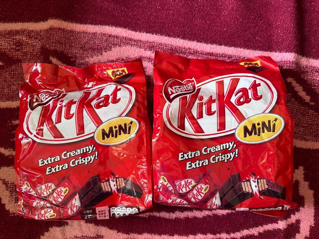 KitKat Mini (Category: Other Food & Drinks) located in Paranaque City. Submitted by jb_028 (Listing ID 1312509331, Image 1). Description: Kitkat Mini 60pcs. Per pack. .