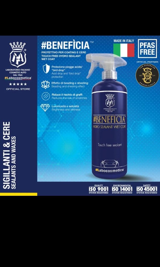 Labocosmetica Beneficia 1000ml, Car Accessories, Maintenance