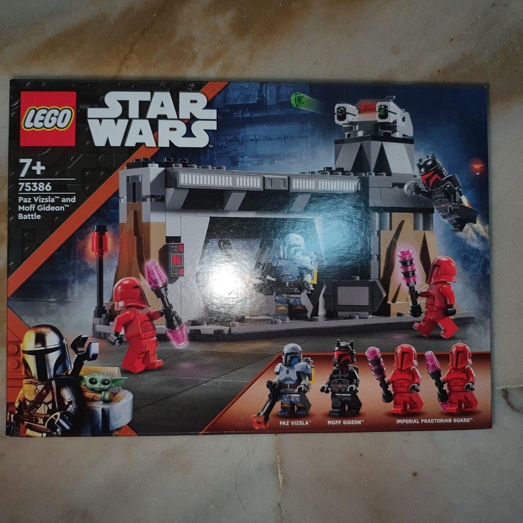 LEGO 75386 Paz Vizsla™ and Moff Gideon™ Battle, Hobbies & Toys, Toys ...