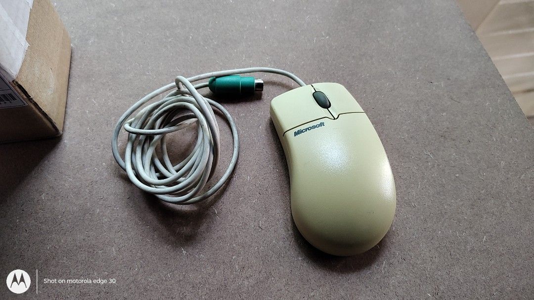 Old Intellimouse Microsoft IntelliMouse 1.2A, Computers & Tech, Parts & Accessories ...