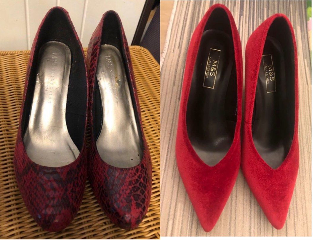 M&s red heels hotsell